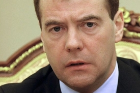 Ruský prezident Medveděv.
